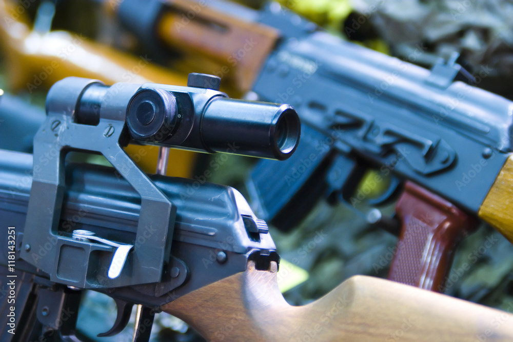 Obraz premium Rifle scope