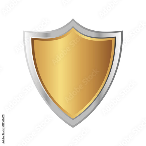 Free Download flat design shield emblem icon vector illustration - GFXLoad