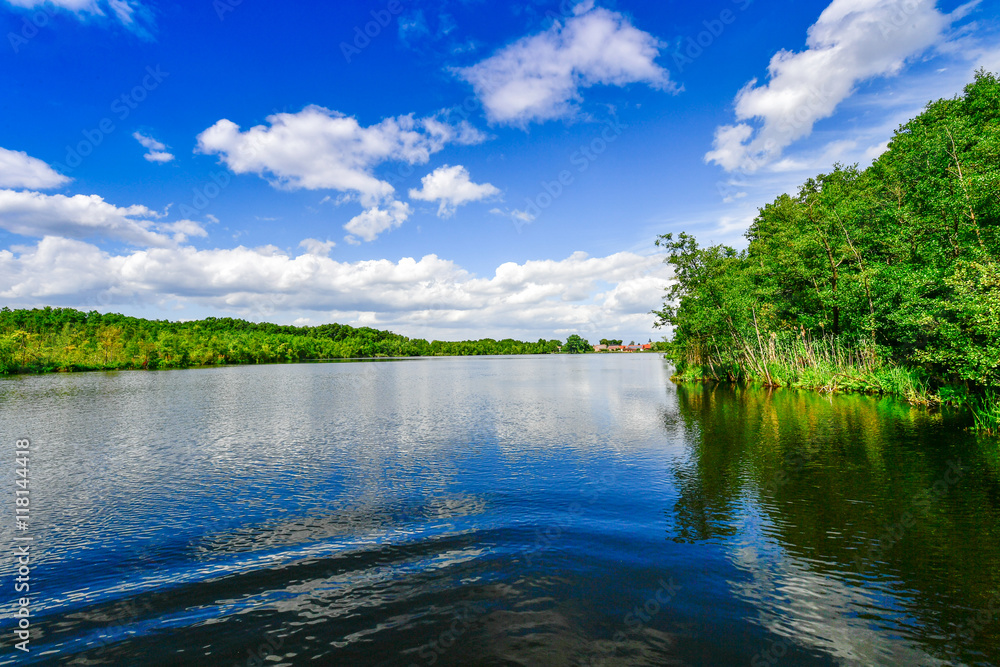 Seenlandschaft im Land Brandenburg Seenlandschaft im Land Brandenburg