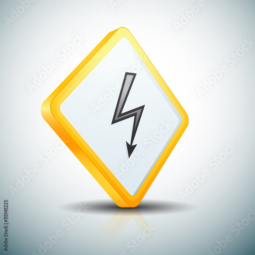 Free Download High Voltage Risk sign - GFXLoad