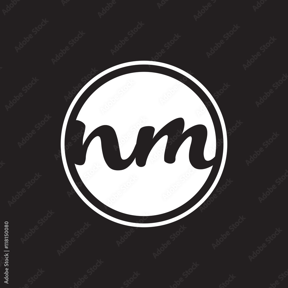initial letter logo circle with ring initial letter logo circle with ring