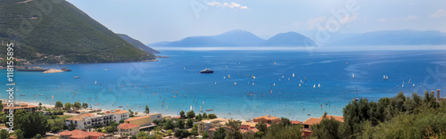 Vasiliki bay  Lefkada island  Greece