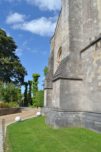 Cathédrale de Romsey en Angleterre photo