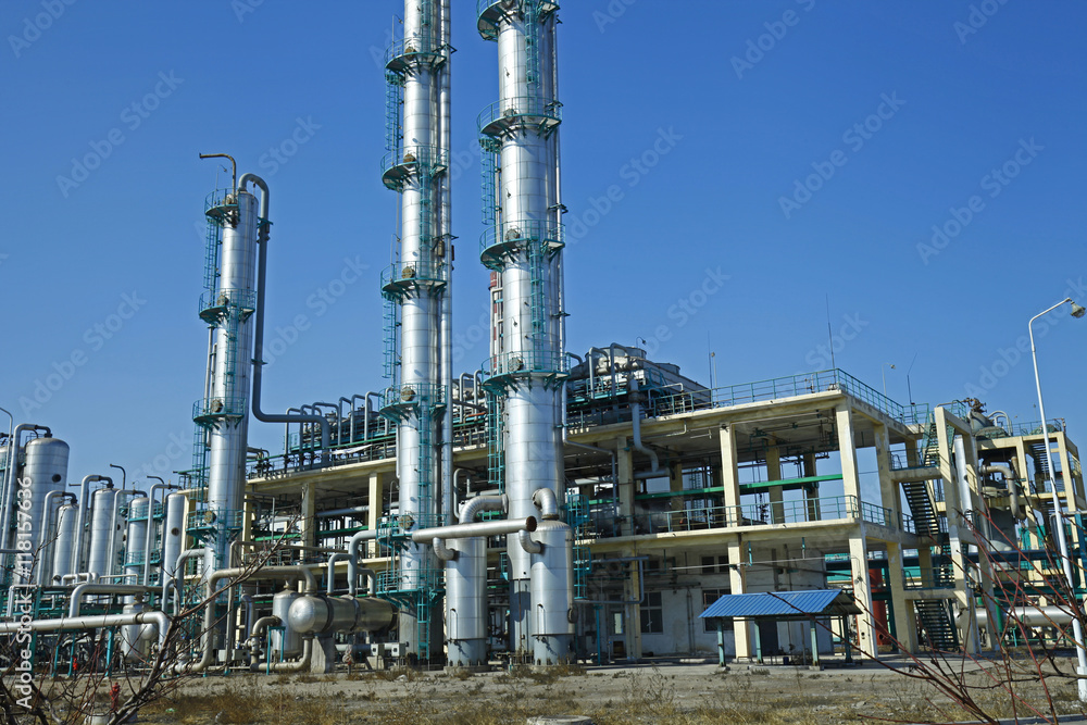 Fototapeta premium Industrial plant equipment