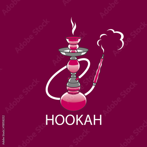 vector logo hookah