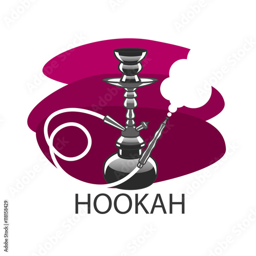vector logo hookah
