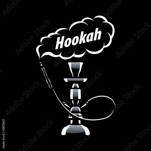 vector logo hookah