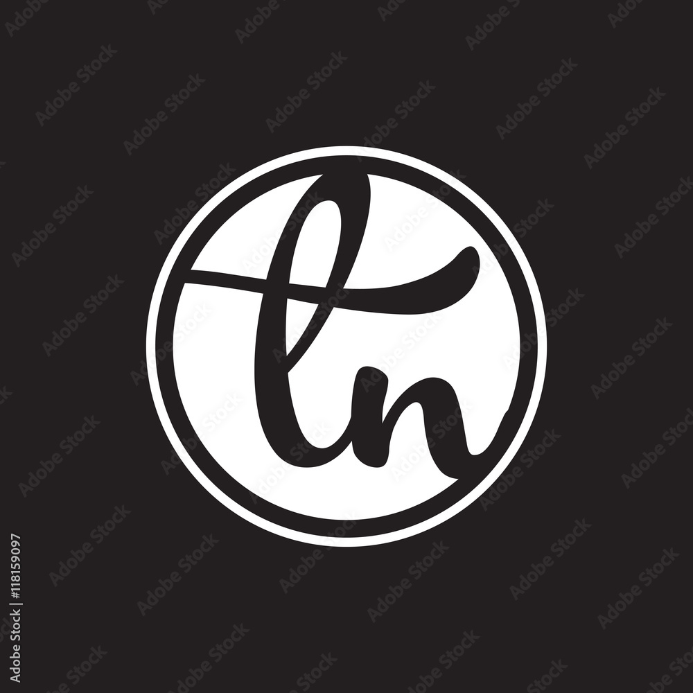 initial letter logo circle with ring initial letter logo circle with ring