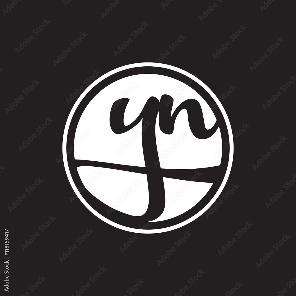 initial letter logo circle with ring initial letter logo circle with ring