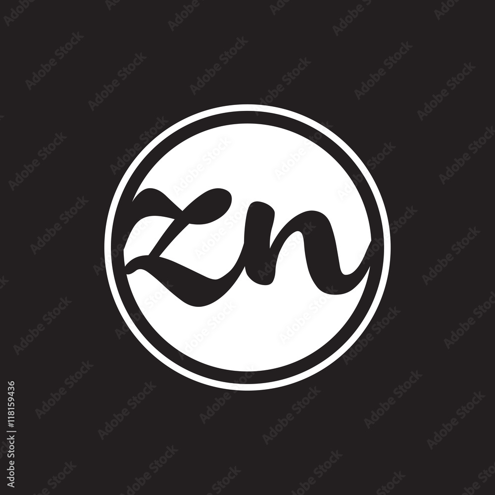 initial letter logo circle with ring initial letter logo circle with ring
