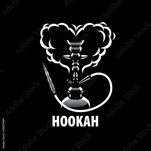 vector logo hookah