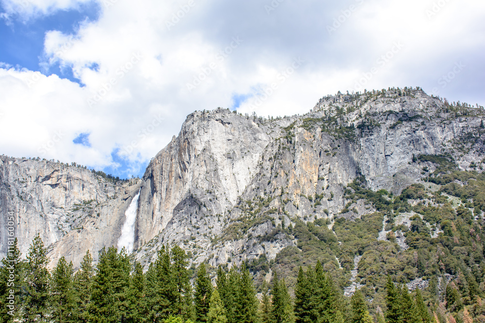 Yosemite Beautiful Waterfall