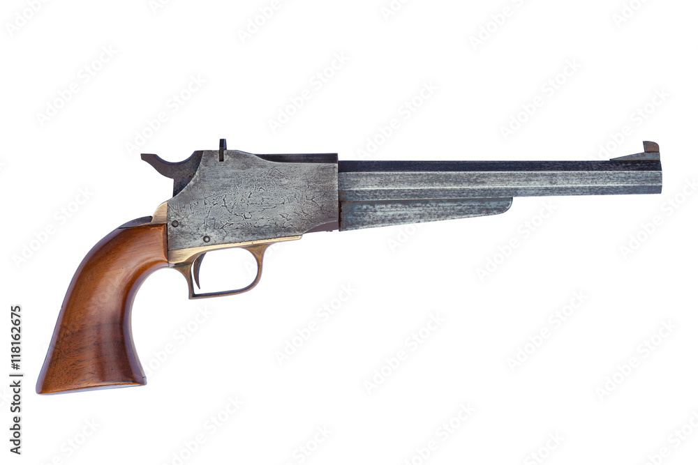 Black Powder Muzzle Loader Pistol Stock Photo Adobe Stock