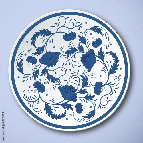 Chinese Traditional Blue And White Porcelain 