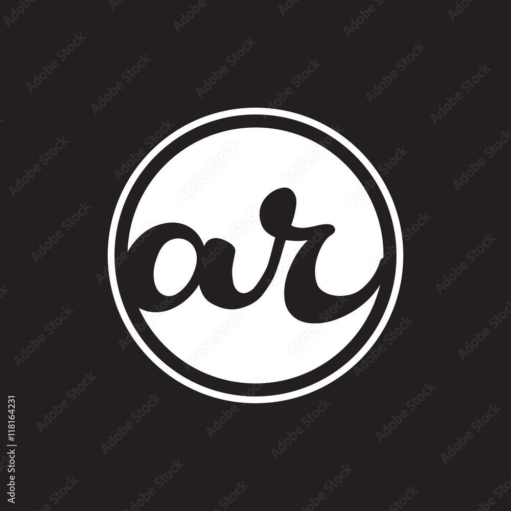 initial letter logo circle with ring initial letter logo circle with ring