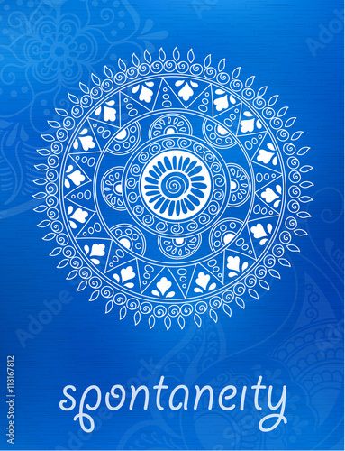 abstract vector pattern of a tattoo henna