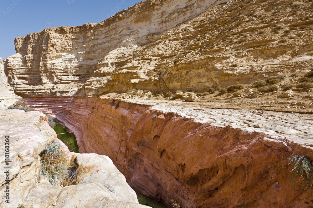 Obraz premium Canyon En Avedat