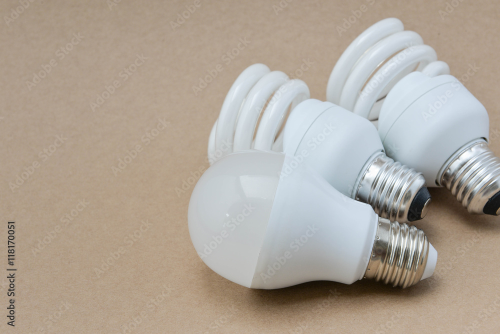 LED bulb and Fluorescent bulb - The choice of lighting for saving LED bulb and Fluorescent bulb - The choice of lighting for saving