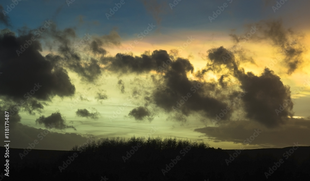 Rainbow coloured skies Rainbow coloured skies