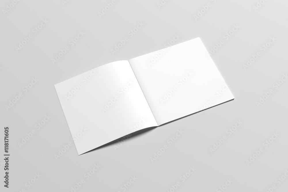 Square Catalog / Magazine Mock-Up. Saddle Stitch Square Catalog / Magazine Mock-Up. Saddle Stitch