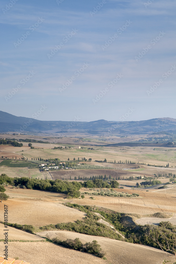 Landscape from Pienza Village, Tuscany