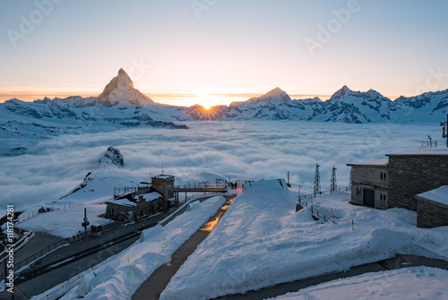 Matterhorn, Switzerland. photo