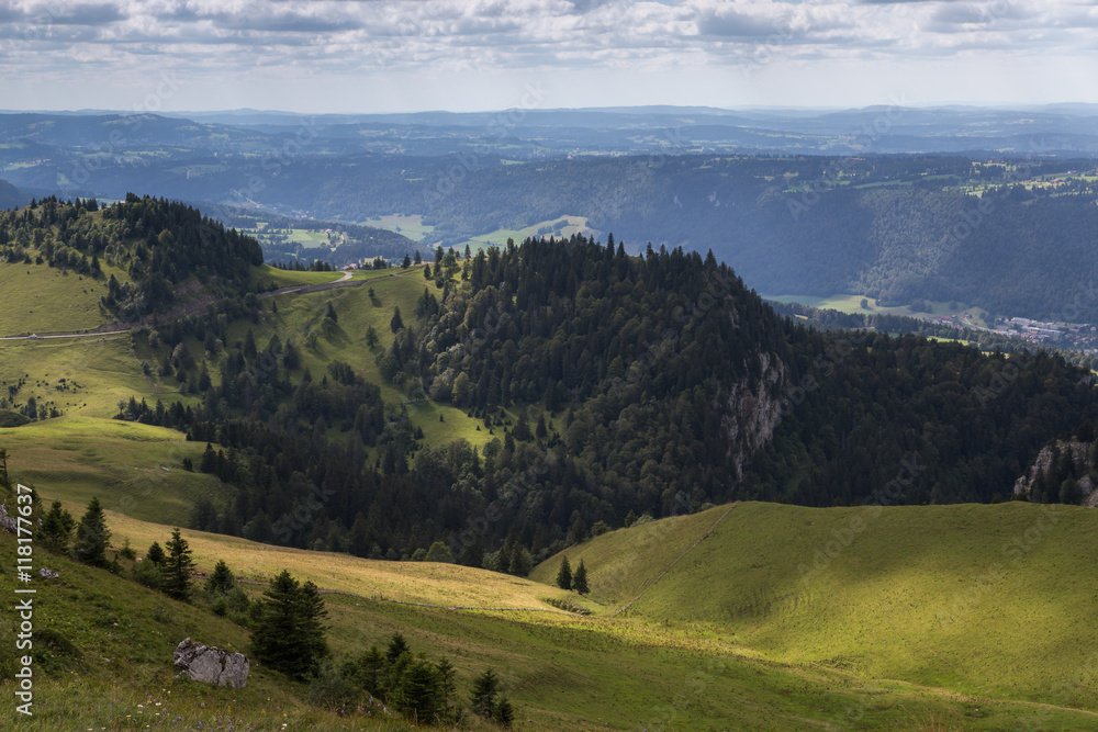 Fototapeta premium paysage du Jura