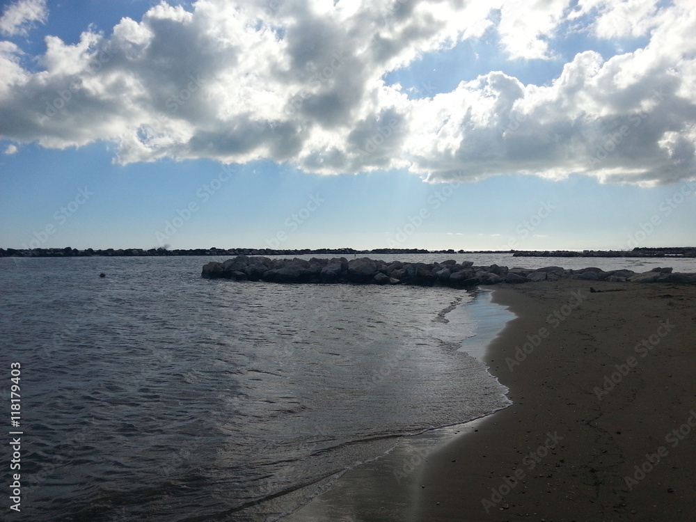 Marina di Montenero di BISACCIA Stock