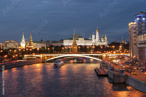 Summer evening. Moscow. Russia. 