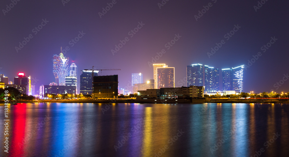 Macau at night Macau at night