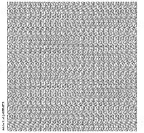 Wallpaper Mural Repeated pattern. Strict background for business cards and printing. Hexagon. Torontodigital.ca