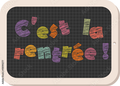 Rentrée scolaire