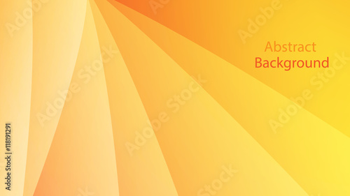 warm and orange color background abstract art vector
