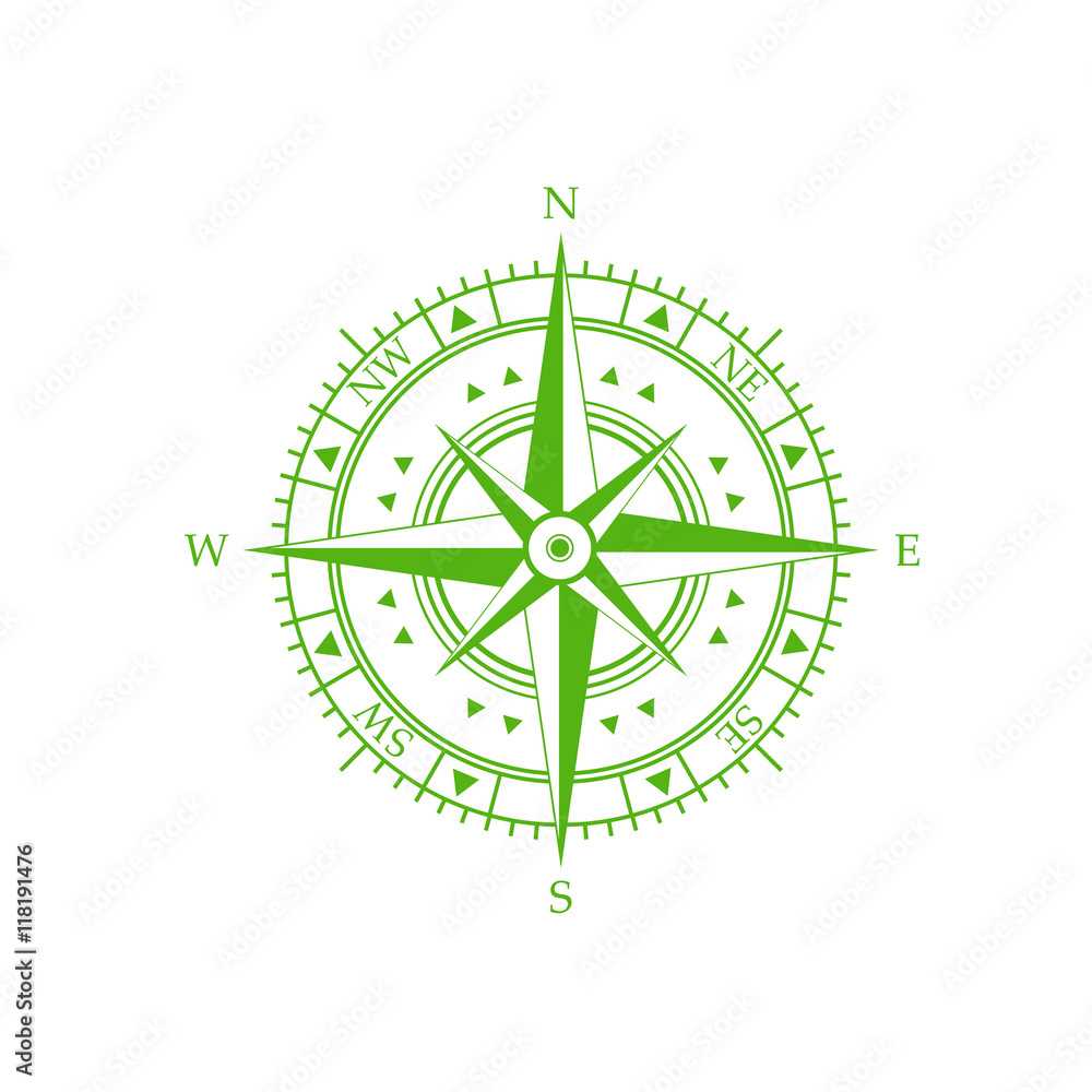compass wind rose icon
compass wind rose icon