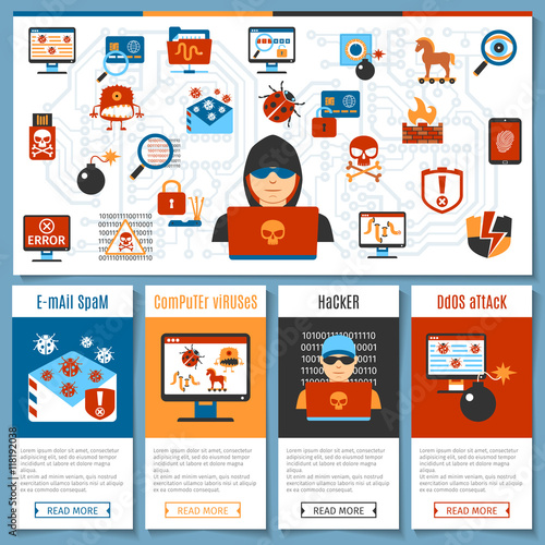 Flat Hacker Concept Set2