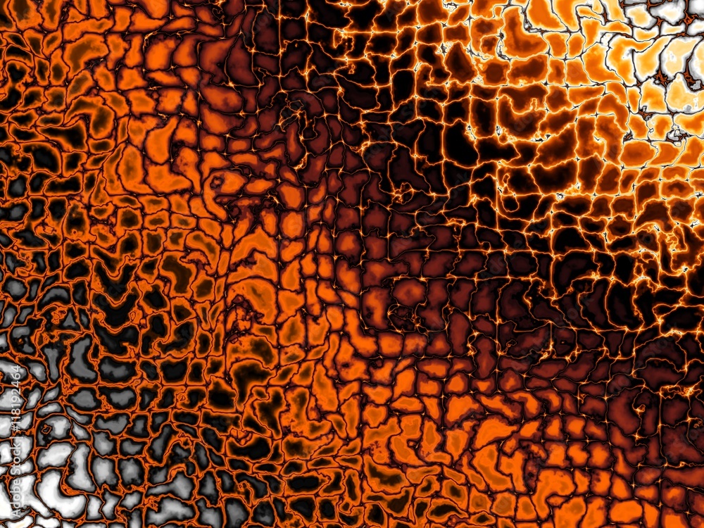 Naklejka premium Fractal digital background