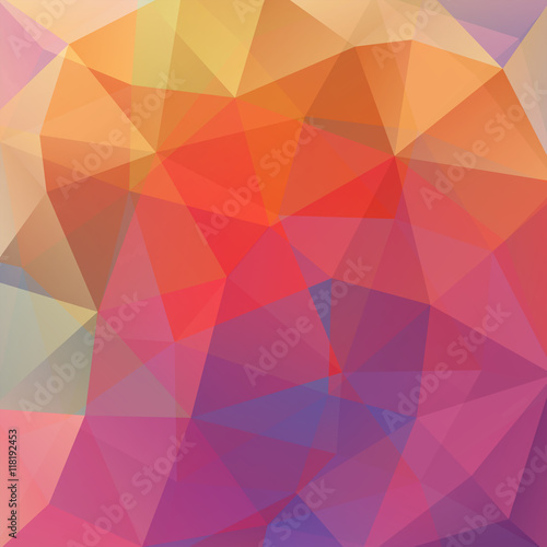 Geometric pattern  polygon triangles vector background 