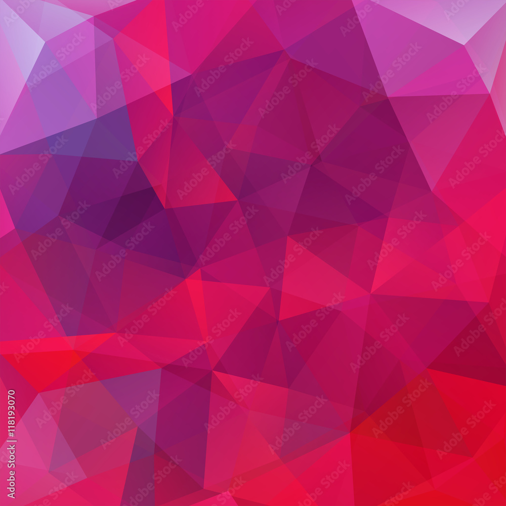 abstract background consisting of pink, purple triangles, vector abstract background consisting of pink, purple triangles, vector