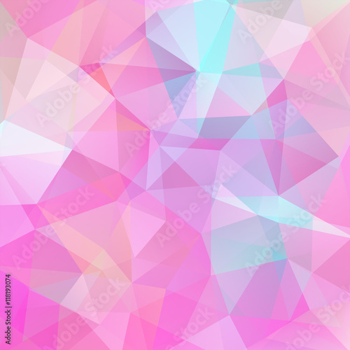 abstract background consisting of pink triangles  