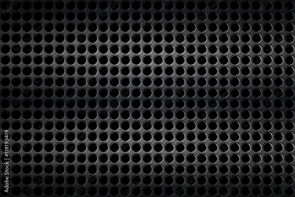 black chrome grille. metal background. black chrome grille. metal background.