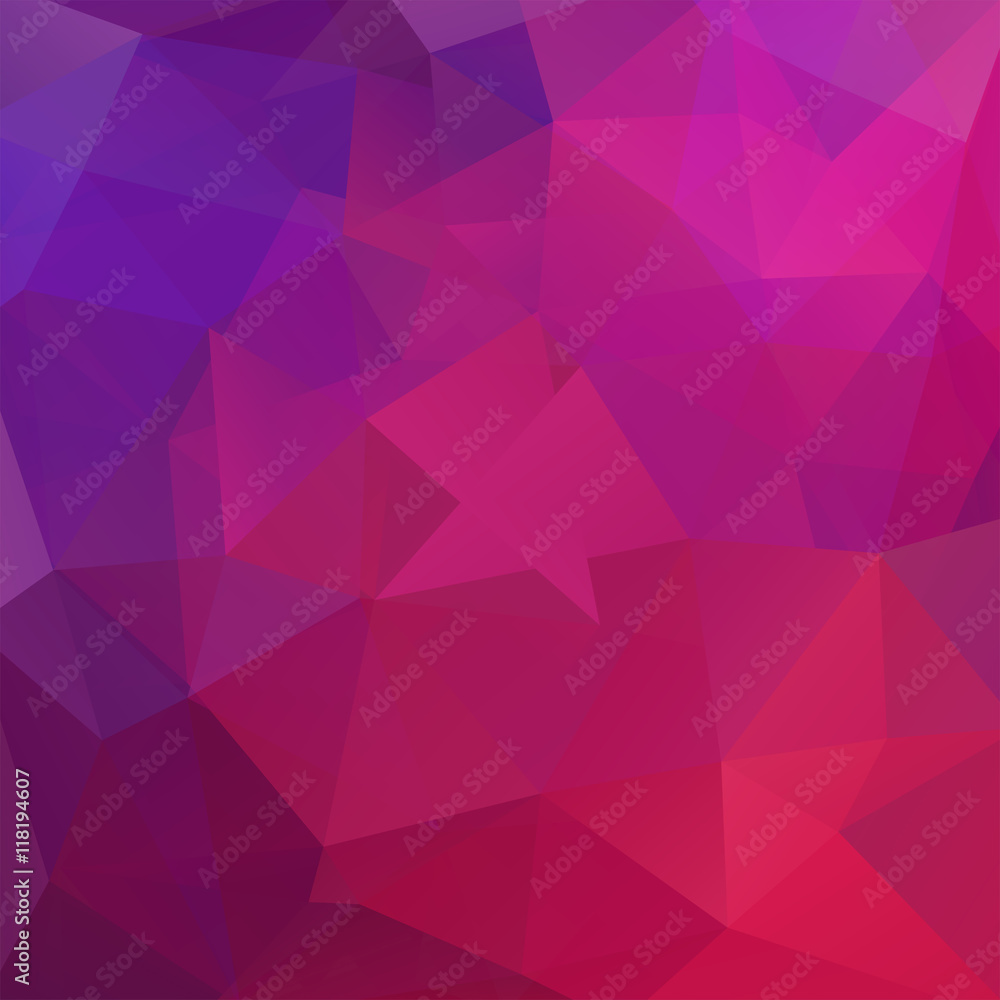 abstract background consisting of pink, purple triangles, vector abstract background consisting of pink, purple triangles, vector