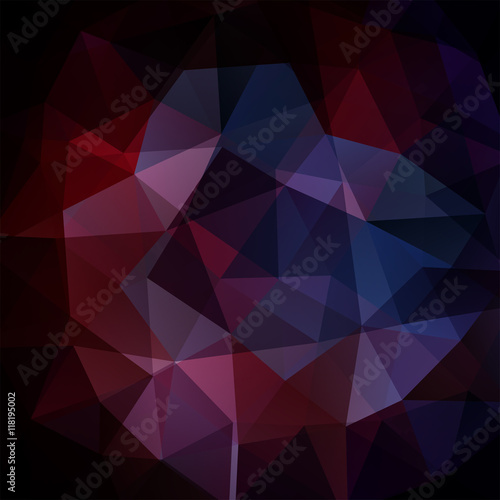 abstract background consisting of dark brown, purple triangles