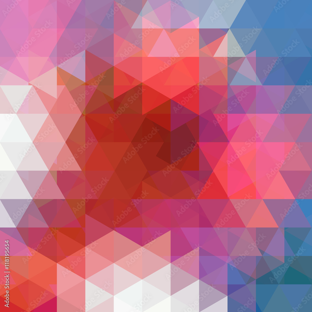 Abstract background consisting of triangles. Geometric design 