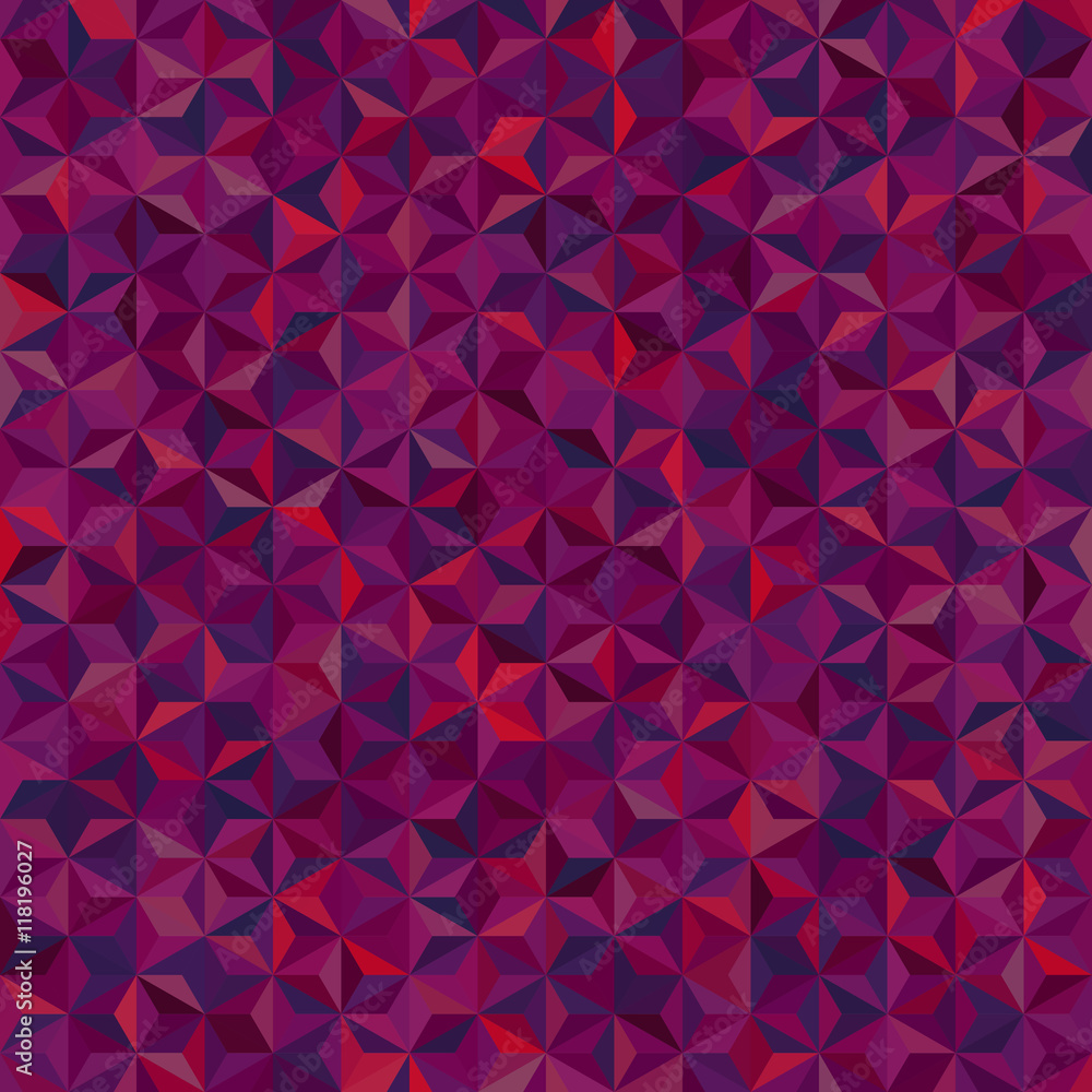 Fototapeta premium Abstract seamless background consisting of triangles.