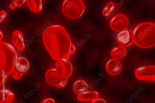 Render red blood cells. Blood elements - red blood cells responsible for oxygen carrying over, regulation pH blood, a food and protection of cages of an organism.