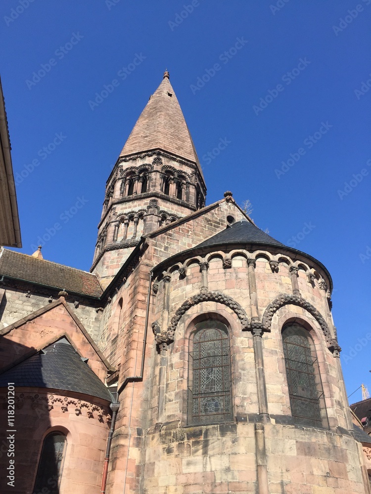 Abside della cattedrale, Sélestat, Alsazia, Francia
