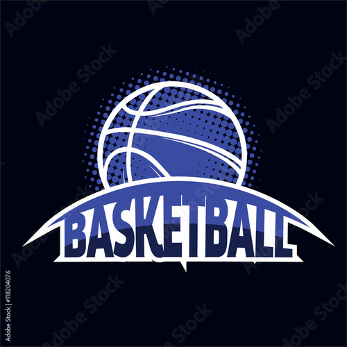 Basketball colour label