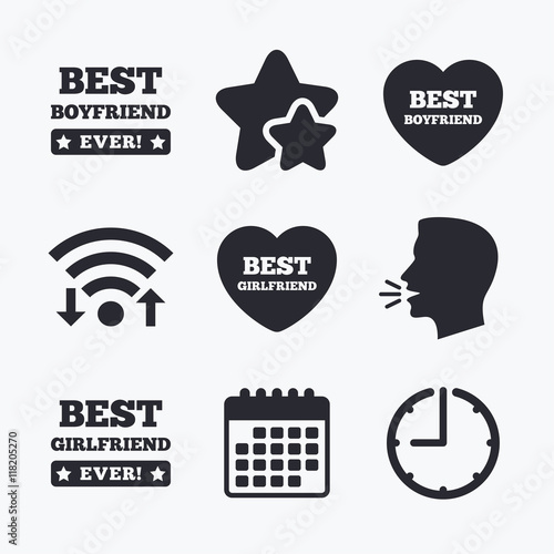Best boyfriend and girlfriend icons.