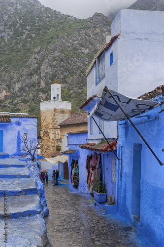 hermosa medina azul de Chaouen, Marruecos © Antonio ciero