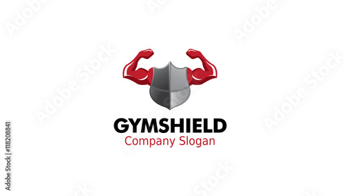 Safe Shield Logo Design Illustration